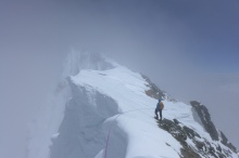 Broad Peak, vršni greben